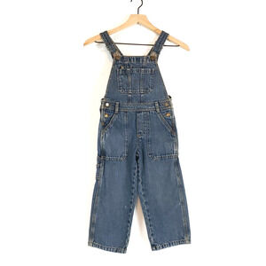 Genuine Kids Osh Kosh Pants Overalls SIZE 4T Blue Denim Jean Boys Girls Unisex